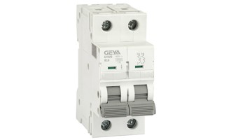 Авт. выключатель GYM9-2P-16B, 2P, 16A, хар-ка B, 6kA, 2M