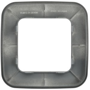 FLITE Рамка 1-местная РУ-1-А-ФлМА мокрый асфальт IEK