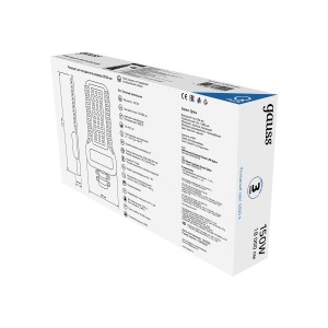 Светильник Уличный Gauss LED Qplus IP65 535*260*64 150W 18000lm 5000K 120-260V КСС Ш 1/2