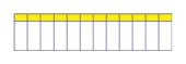 Маркировочная таблица на 12 модулей TDM