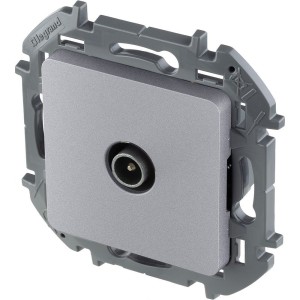 Inspiria - Розетка TV проходная 14дБ (алюминий)