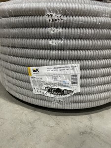 ELASTA Труба гофр.ПВХ d 20 с зондом (100 м) ИЭК
