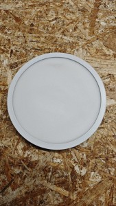 Светодиодная панель накладная круглая 220В,15Вт,1200Лм,Ф145, ал.корпус.