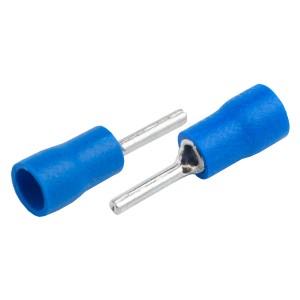 Наконечник НШКИ (штыревой круглый) GNPI-2-22-50 Синий, 50 штук