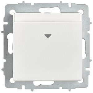 BRITE Выключатель карточный 30А ВС10-1-8-БрБ белый IEK