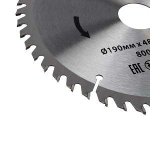 Диск пильный 190 мм х 48 зуб х 30/20 мм KRANZ
