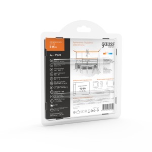 Лента Gauss Basic LED 5050/60 12V 8W/m 900lm/m 3000K 10mm IP20 3m 1/100