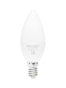 Лампа светодиодная LED-M C37 5 W 3000 К E14 Belsvet в красочной упаковке