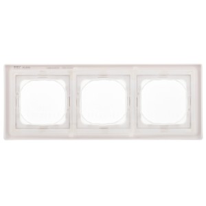 FLITE Рамка 3-местная IP55 Рпро-3-55-ФлБ белый IEK