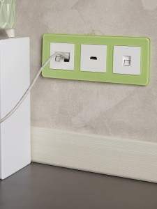 BRITE Рамка 3-местная РУ-3-2-Бр стекло эко грин RE IEK