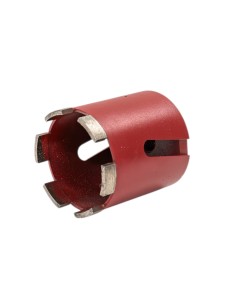 Коронка алмазная для дрелей с микроударом DCH-72MH Micro Hit Laser M16 EKF Professional