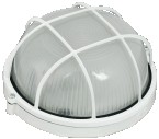 НПП1302 белый/круг с решеткой 60Вт IP54 ИЭК светильник