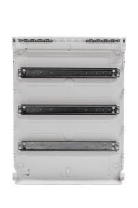 Щит открытой установки 54 места, винтовые клеммы, (500х390х99), IP-40 // Hager - Golf (Прозрачная матовая дверь)