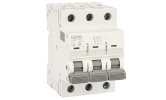 Авт. выключатель GYM9-3P-25D, 3P, 25A, хар-ка D, 6kA, 3M