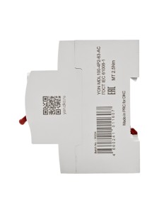 Устройство защитного отключения УЗО ВДТ YON MAX MDL100, 4P, 30mA, 63A, тип АC DKC