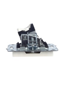 BRITE Розетка двойная TV+RJ45 кат.5E РТВ/РК12-БрЖ жемчуг IEK