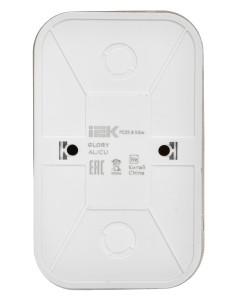 GLORY Розетка 2-местная для открытой установки с заземлением без защитных шторок 16А РС22-3-ХШм шампань матовый IEK