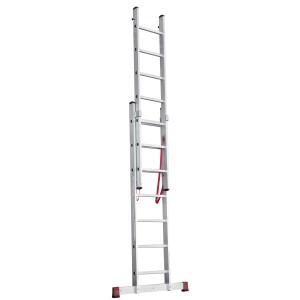 Лестница 2х 7 двухсекционная ал. профессиональная, серия NV322 Новая высота