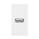 Noen - Розетка USB Type A, 1М, 5V, 2,1A, белая