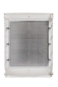 Щит открытой установки Multimedia (500х390х99), IP-40 // Hager - Golf (Белая дверь с перфорацией)