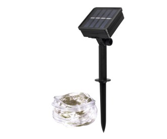 Гирлянда солнечная Солнечн. свет-к ФАZА SLR-G03-100W нить, хол. бел. 100 LED