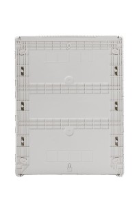 Щит открытой установки 54 места, винтовые клеммы, (500х390х99), IP-40 // Hager - Golf (Прозрачная матовая дверь)