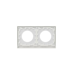 Рамка 2 поста IP44, KANT, белый песок DKC