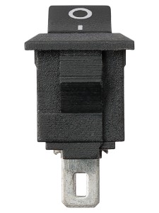 KCD11-101 250В AC/DC, 1P, 3А, (2с), ON-OFF черный, Micro TDM