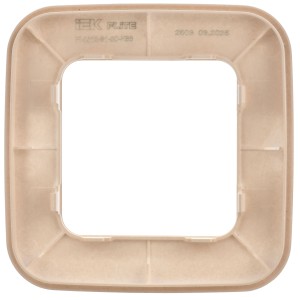 FLITE Рамка 1-местная РУ-1-А-ФлЛ льняной IEK