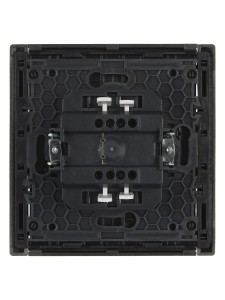 FORTE&PIANO Выключатель 1-клавишный 10А FP501 сталь IEK