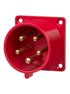 Вилка 625 скрытая 3P+PE+N 32А 380В IP44 TDM