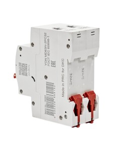 Автоматический выключатель YON max типа MD63N, 6кА, 2 полюса, хар-ка C, 32А DKC