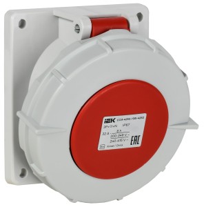 Розетка встраиваемая ССИ-425 3Р+Е+N 32А 380-415В IP44 IEK