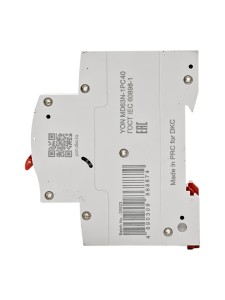 Автоматический выключатель YON max типа MD63N, 6кА, 1 полюс, хар-ка C, 40А DKC