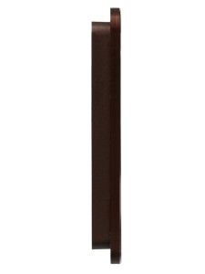 BRITE Рамка 4-местная РУ-4-1-Бр металл коричневый RE AL IEK
