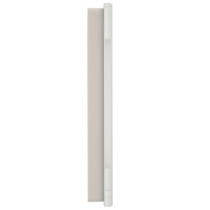 BRITE Рамка 1-местная РУ-1-2-Бр стекло белый матовый IEK