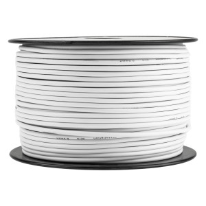 Провод ПГВА 1х2,50мм², белый, бухта 100м REXANT