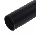 Труба жесткая ПВХ 3-х метровая легкая черная d20 мм (150м/уп) Промрукав