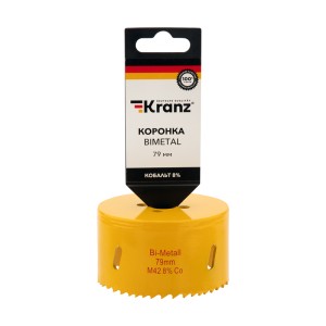 Коронка Bimetal 79мм KRANZ