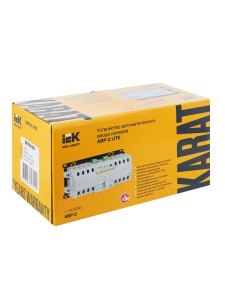 Устройство автоматического ввода резерва модульное АВР-2 LITE 63А KARAT IEK