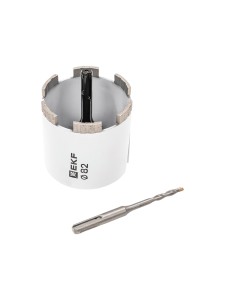 Коронка алмазная Turbo Fast 82 DCH-82TRB Laser M16 EKF Expert