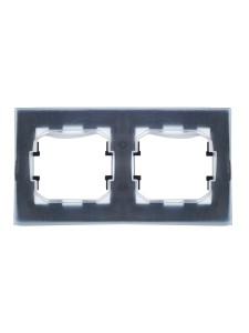 BRITE Рамка 2-местная IP44 РУ-2-БрТБ-44 темная бронза IEK