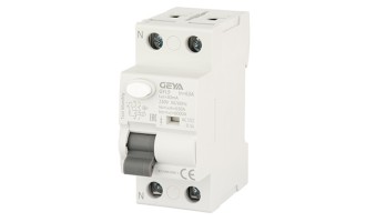 УЗО GYL9-2P-63A-30mA, 2P, 63A, 6 kA, 30mA, тип A, 2M