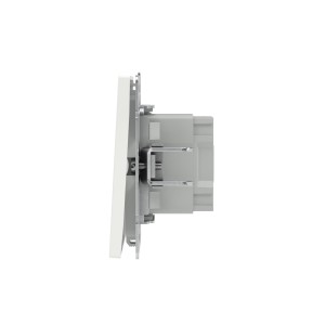 Выключатель одноклавишный, KANT, белая магнолия DKC