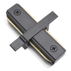 Соединитель G-1-TT-I-IP20-B 1-фазный для встраиваемого шинопровода прямой внутренний черный