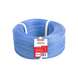 Провод ПГВА 1х0,75мм², синий, бухта 100м REXANT