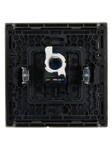 FORTE&PIANO Розетка компьютерная RJ45 кат.6 FP531 сталь IEK