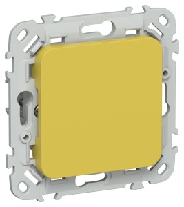 FLITE Заглушка с суппортом ЗГ-ФлЖК желтый карри IEK