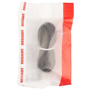 Провод ПГВА 1х0,75мм², черный, бухта 100м REXANT