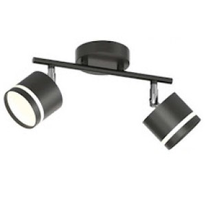 Светильник X4505/2 черный/хром